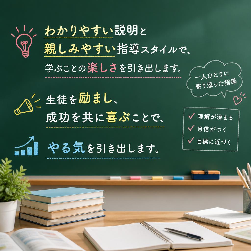 楽しい授業を実現するプロ講師陣