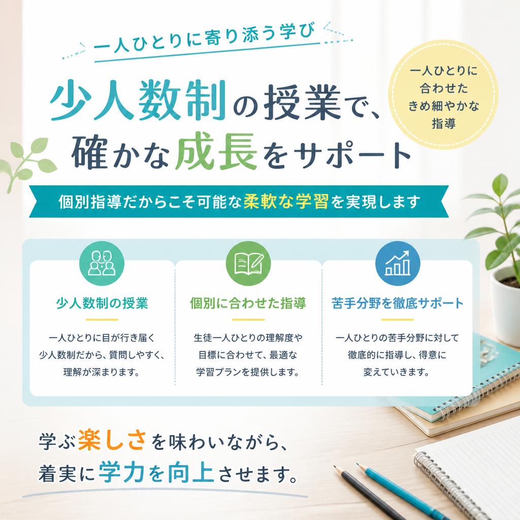 個別指導のメリット