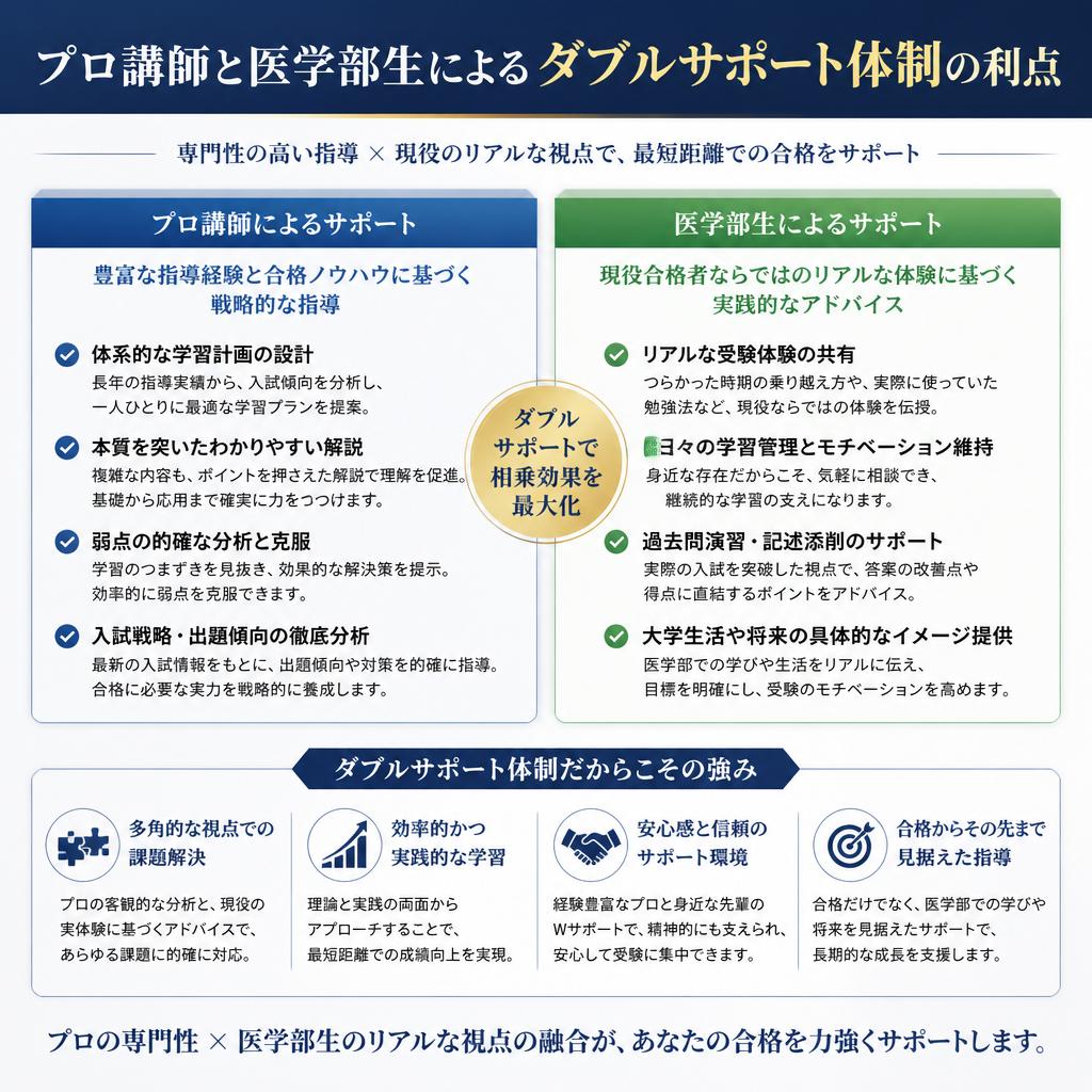 充実の指導体制
