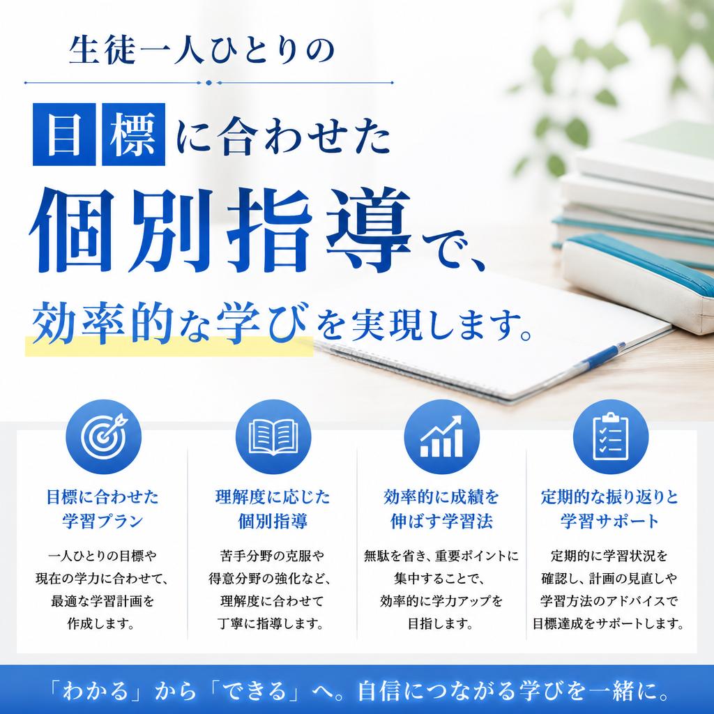 個別指導のメリット