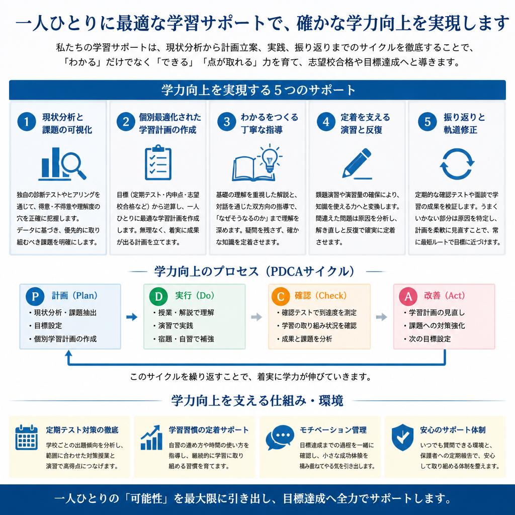 効果的な学習サポート