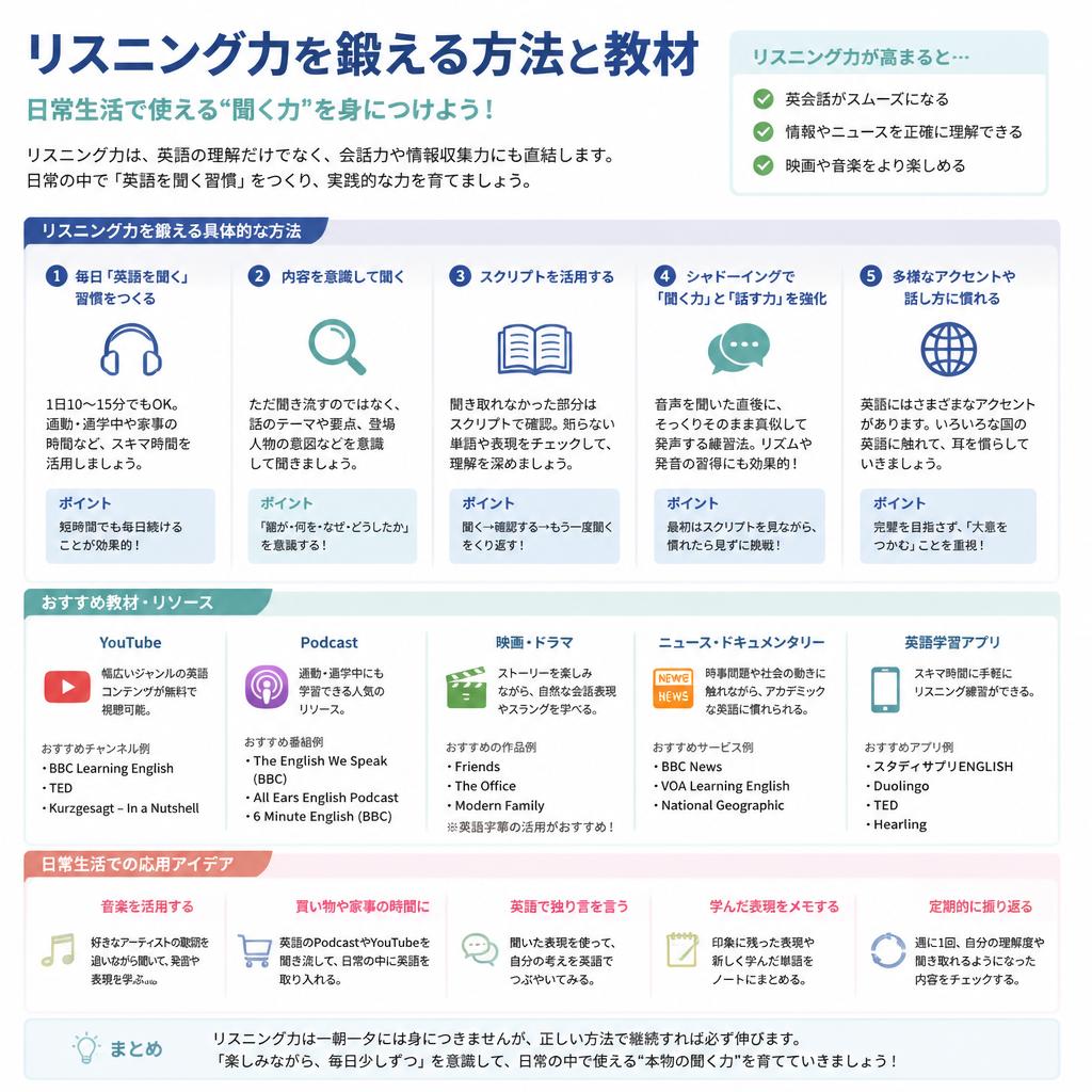 実践的なリスニング技術